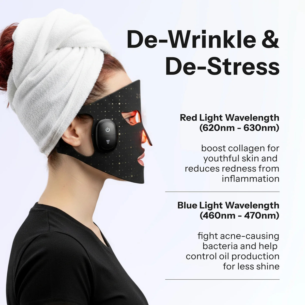 Wireless LED Light Therapy Mask